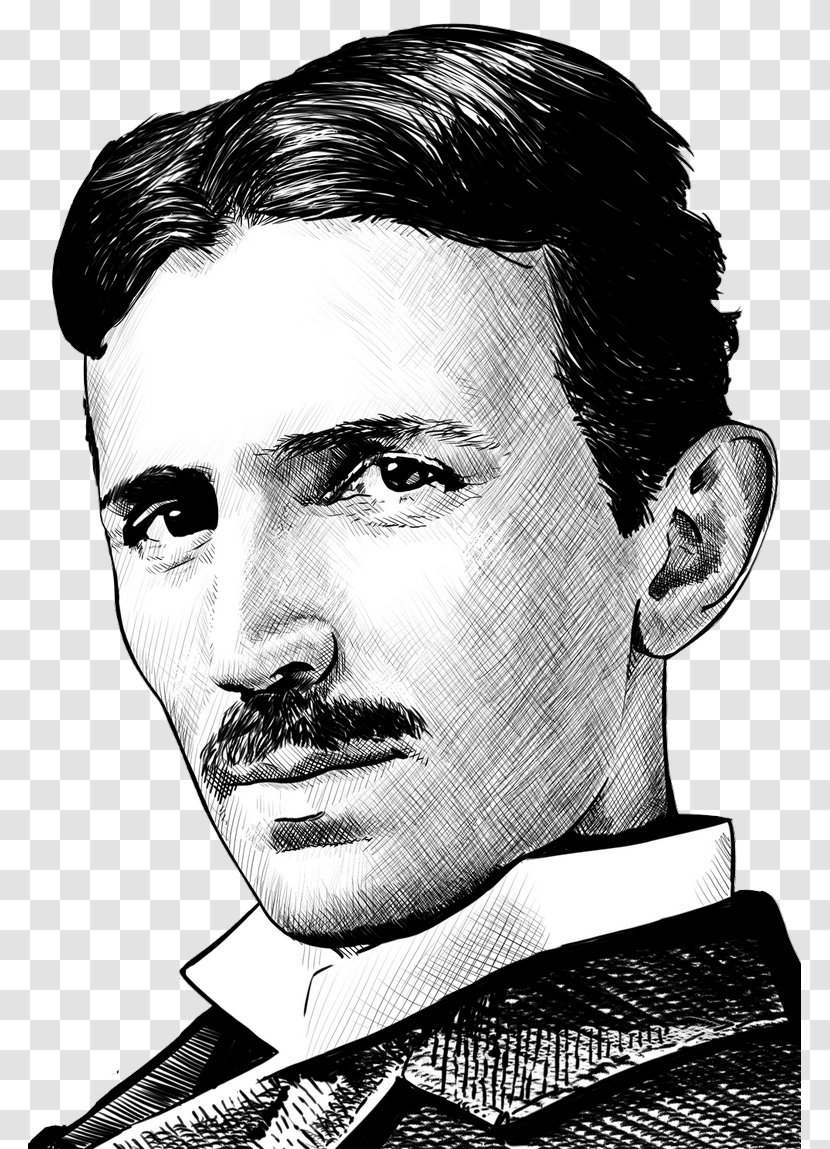 Nikola Tesla Alternating Current Invention Scientist Inventor Transparent PNG