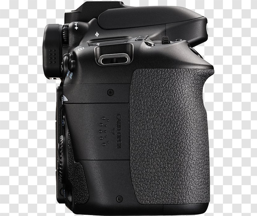 Canon EOS 80D 24.2 MP Digital SLR Camera - Eos - Black18-55mm IS STM Lens APS-C Active Pixel Sensor Single-lens Reflex CameraCanon Transparent PNG