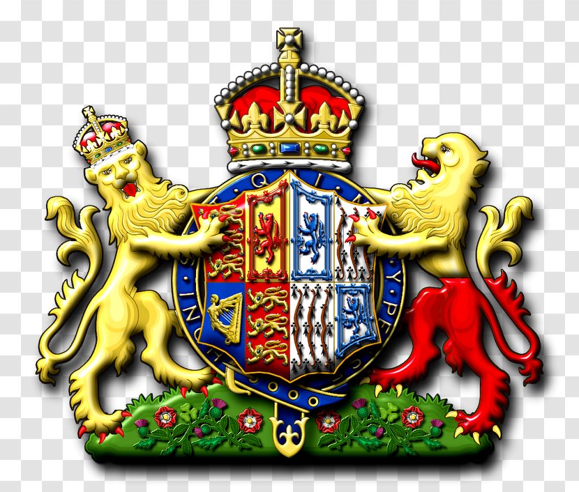 Royal Coat Of Arms The United Kingdom Crest English Heraldry Queen Consort - Fleurdelis - Elizabeth Boweslyon Transparent PNG