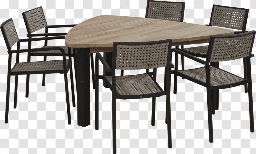 Garden Furniture Table Kayu Jati Wicker Chair - Kitchen Dining Room Transparent PNG