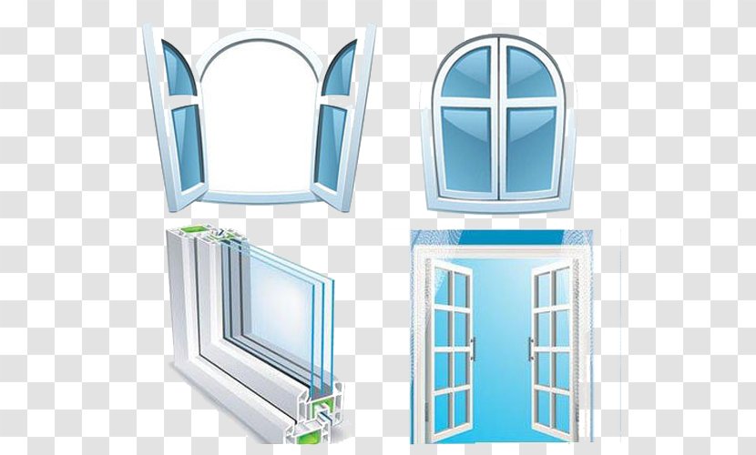 Window Download - Wall - Hand-painted Glass Vector Material Transparent PNG