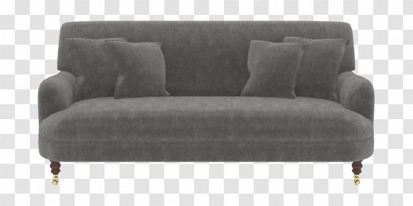 Loveseat Couch Chair Armrest Sofa Bed - Grey Traditional Living Room Design Ideas Transparent PNG