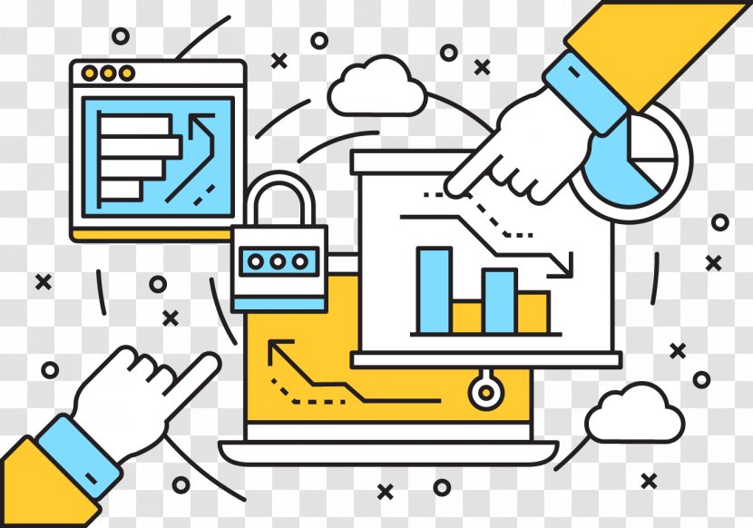 Responsive Web Design Digital Marketing Data Information - Business - Watch Computer Transparent PNG