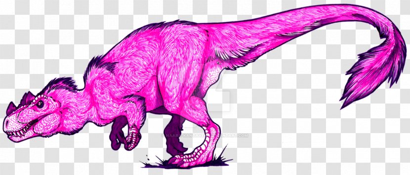 Ceratosaurus Art Tyrannosaurus Legendary Creature Velociraptor - Supernatural - Pink Shading Transparent PNG