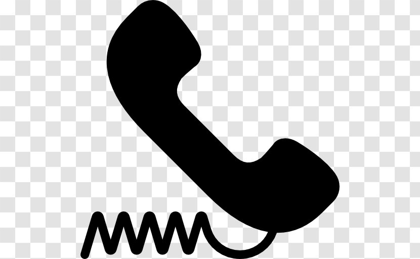 Telephone Call Clip Art - Silhouette - Phone Ui Transparent PNG