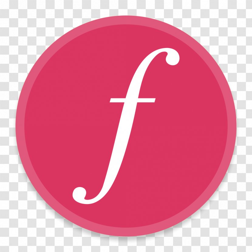 Pink Symbol Oval - User Interface - Finale Transparent PNG
