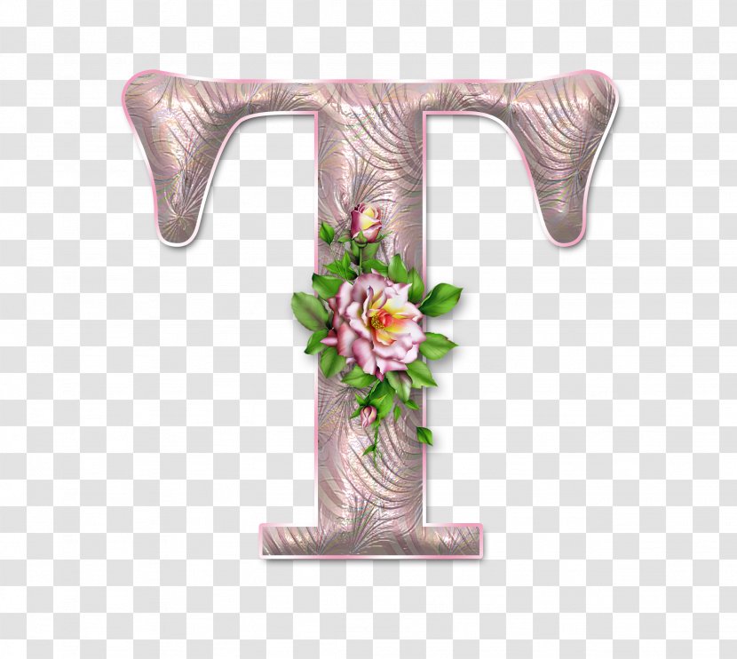 Letter Case Alphabet - Vase - Floral Number Transparent PNG
