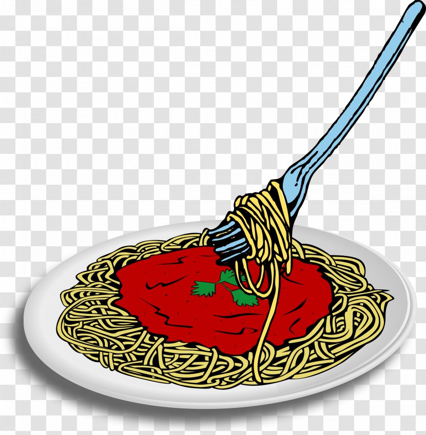 Pasta Spaghetti With Meatballs Clip Art - Dish - Noodle Cliparts Transparent PNG