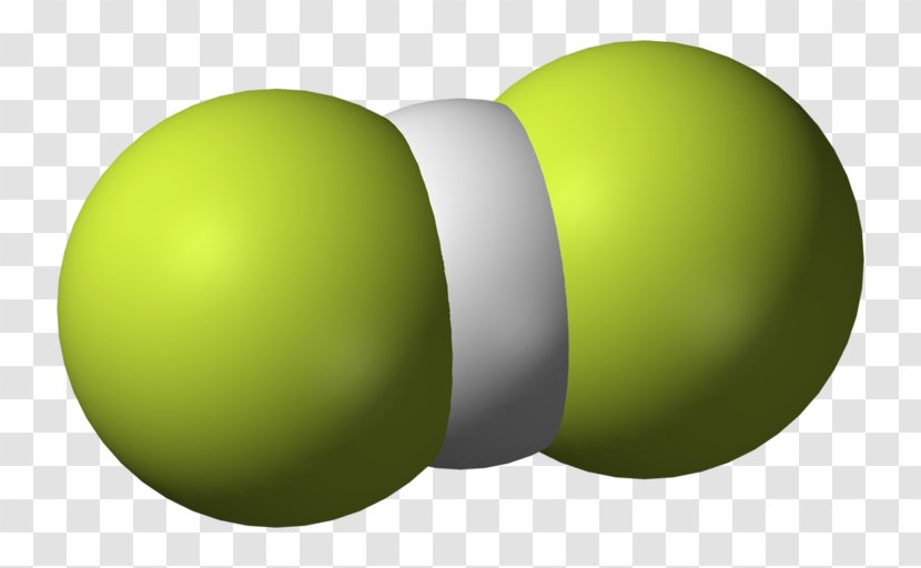 Bifluoride Atomic Orbital Molecular Diagram HOMO/LUMO - Green Transparent PNG