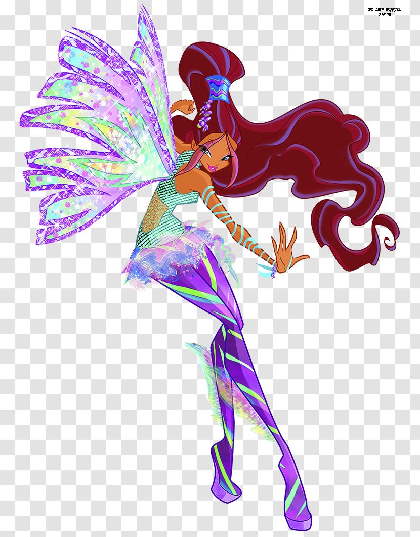 Aisha Stella Bloom Flora Tecna - Supernatural Creature Transparent PNG