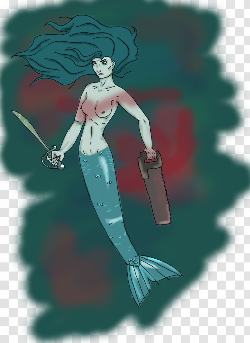 Murmaider Dethklok The Dethalbum Awaken Art - Cartoon - Mermaid Transparent PNG