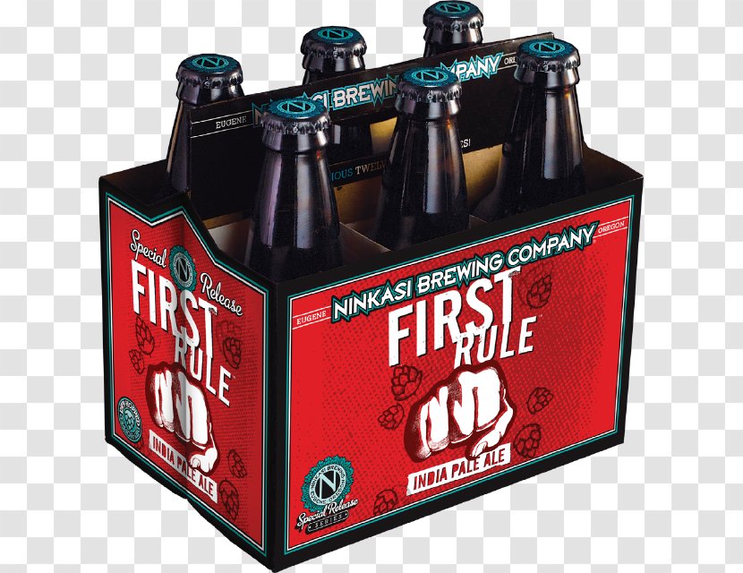 Lager Ninkasi Brewing Company Beer India Pale Ale - Bottle Transparent PNG