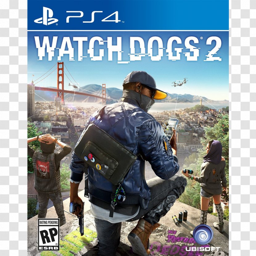 Watch Dogs 2 Video Games Xbox One Ubisoft - Playstation 4 - Uplay Transparent PNG