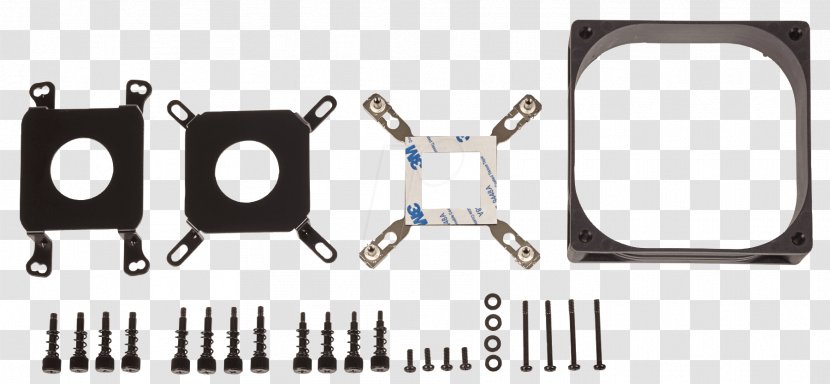 Computer System Cooling Parts Water Heat Sink Corsair Components CPU Socket - Am3 - Lga 1366 Transparent PNG