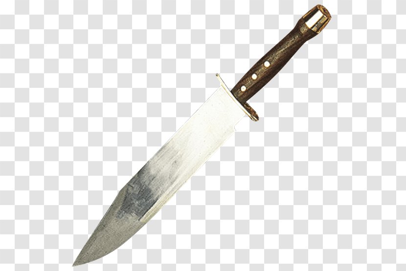 Bowie Knife Hunting & Survival Knives Utility Blade - Tool Transparent PNG