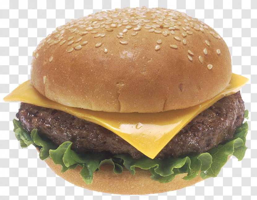 Cheeseburger Hamburger Veggie Burger King Patty - Ham And Cheese Sandwich Transparent PNG