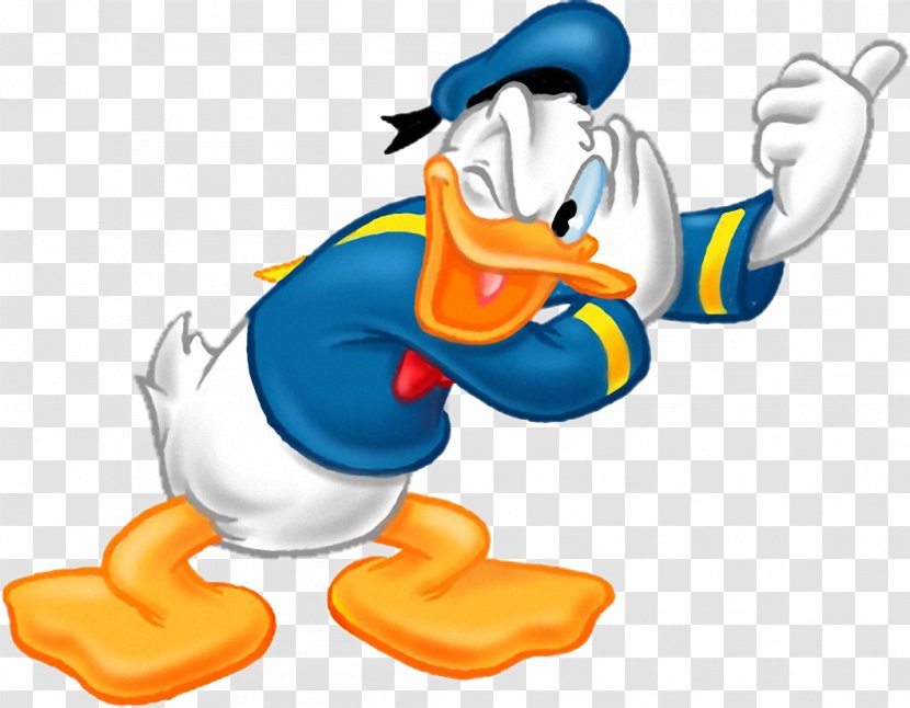 Donald Duck Daisy Minnie Mouse Clip Art - Vertebrate Transparent PNG