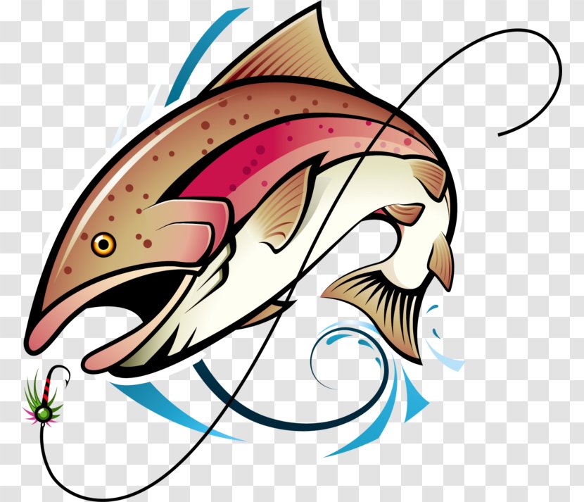 Mouth Cartoon - Fish Hook - Fin Bottlenose Dolphin Transparent PNG