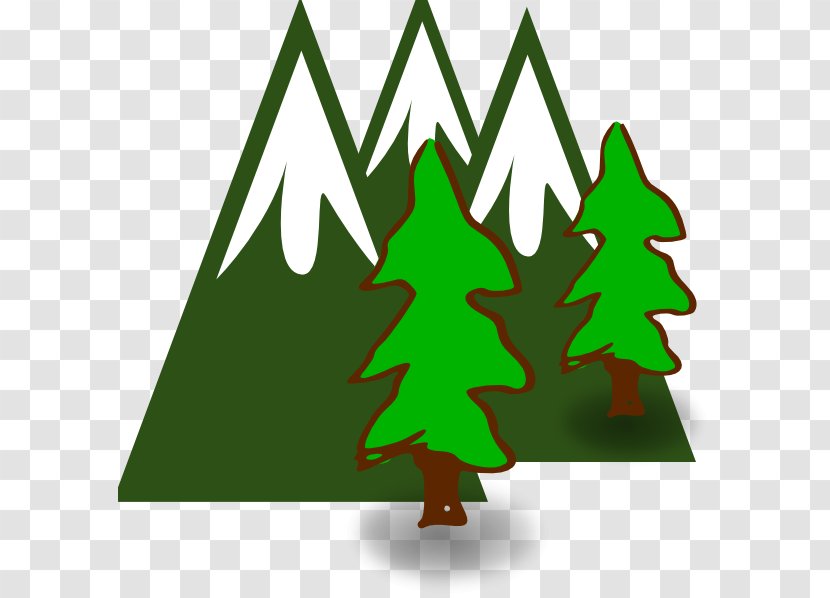 Clip Art - Pine - Evergreen Transparent PNG