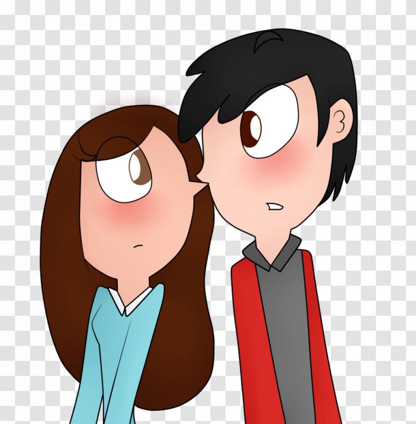 Cheek Black Hair Homo Sapiens Forehead Human Behavior - Cartoon - Cielo Estrellado Transparent PNG