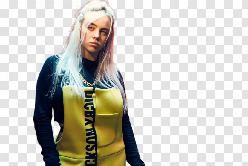 Billie Eilish Background - Celebrity - Jacket Wig Transparent PNG