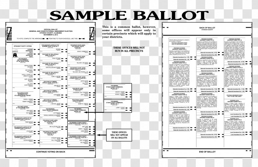 Drawing Voting Pattern - Ballot - Design Transparent PNG
