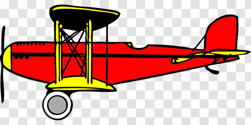 Airplane Fixed-wing Aircraft Clip Art Transparent PNG