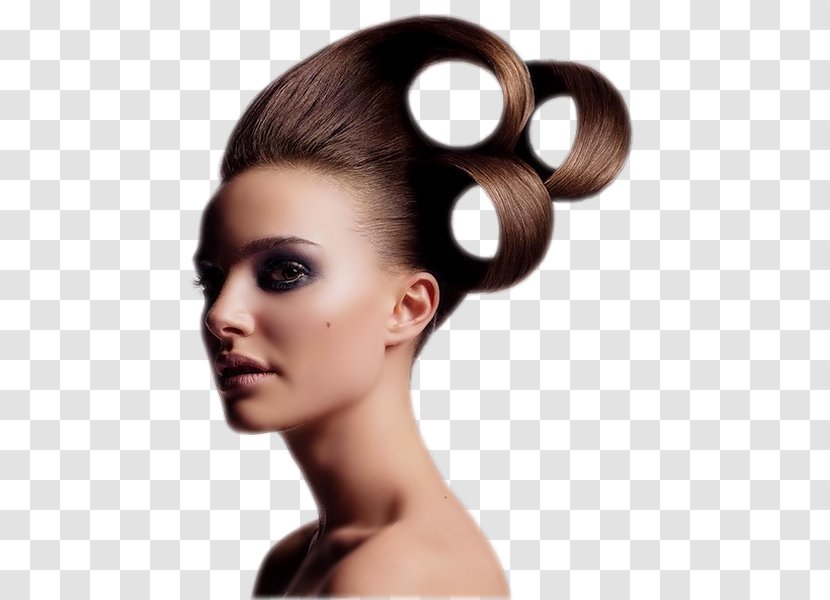 Hairstyle Fashion Model Updo - Bob Cut - Hair Transparent PNG