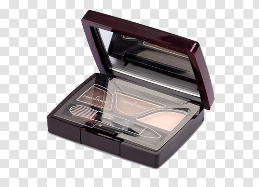 Eye Shadow Make-up Eyebrow Cosmetics Cream - Exquisite Makeup Box Dyed Transparent PNG