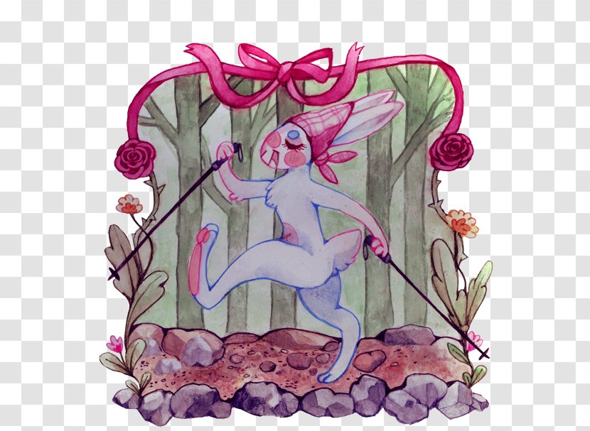Purple Lilac Violet Fairy - Cartoon - Grandmother Transparent PNG