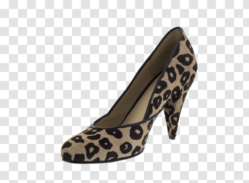 Shoe Pump - Animal Print Transparent PNG