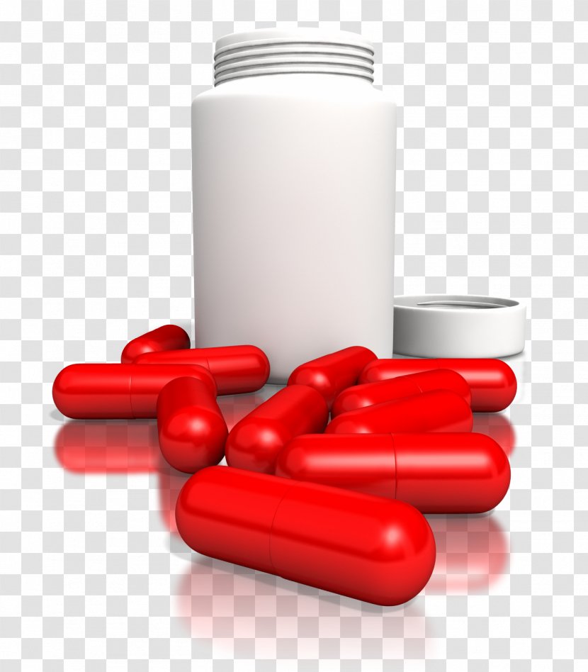 Pharmaceutical Drug Tablet Red Pill And Blue Medical Prescription Transparent PNG