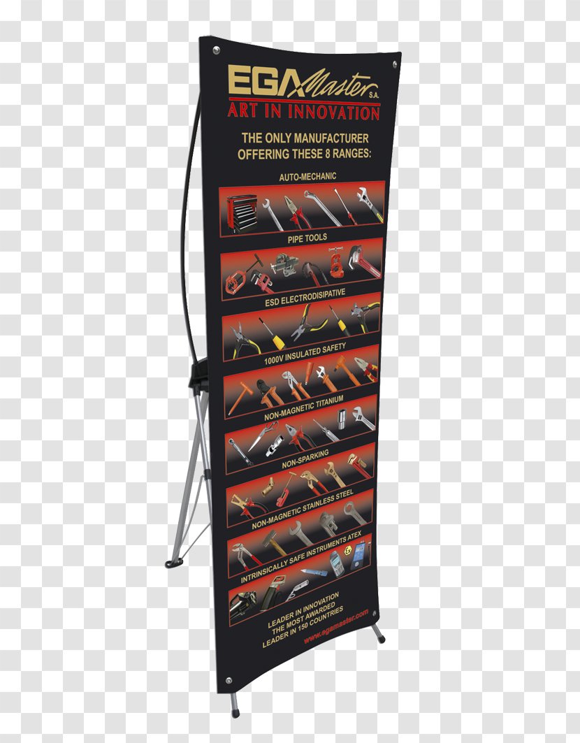 Web Banner Hand Tool EGA Master Spanners - Promotional Material Transparent PNG