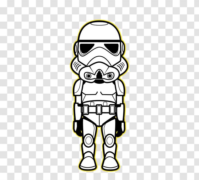 C-3PO Anakin Skywalker Luke R2-D2 Stormtrooper - Drawing Transparent PNG