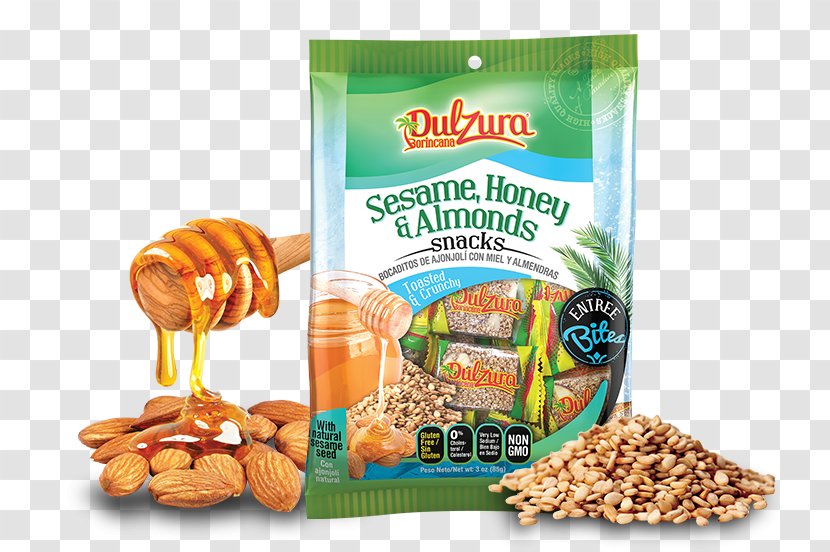 Breakfast Cereal Food Nun's Puffs Dal - Commodity - Almonds Transparent PNG