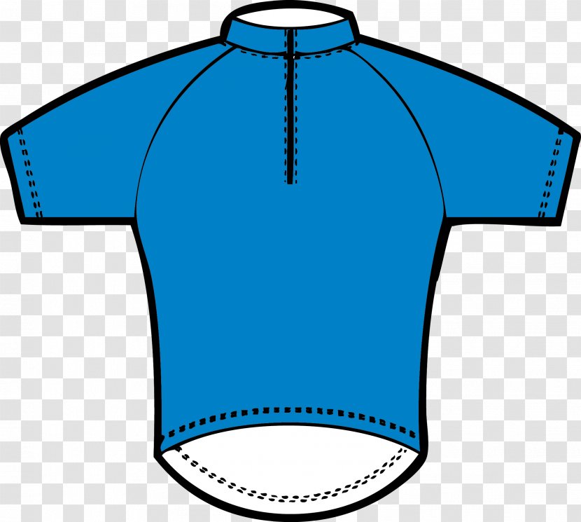 Jersey T-shirt Sleeve Blue Sportswear Transparent PNG