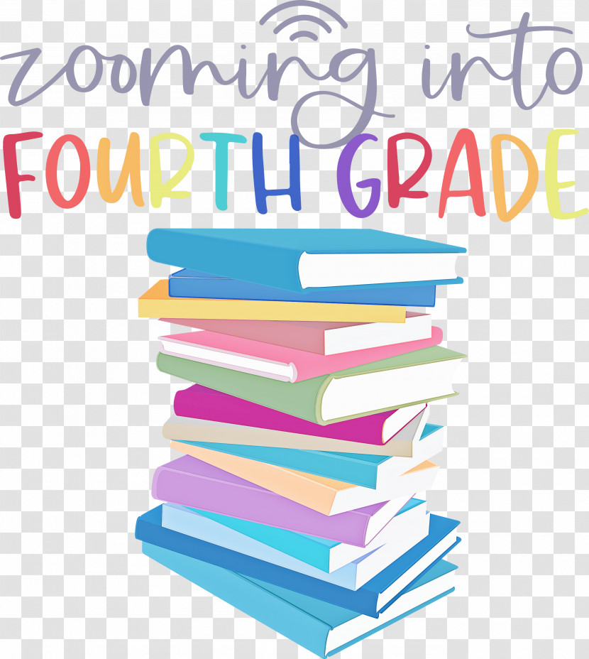 Back To School Fourth Grade Transparent PNG