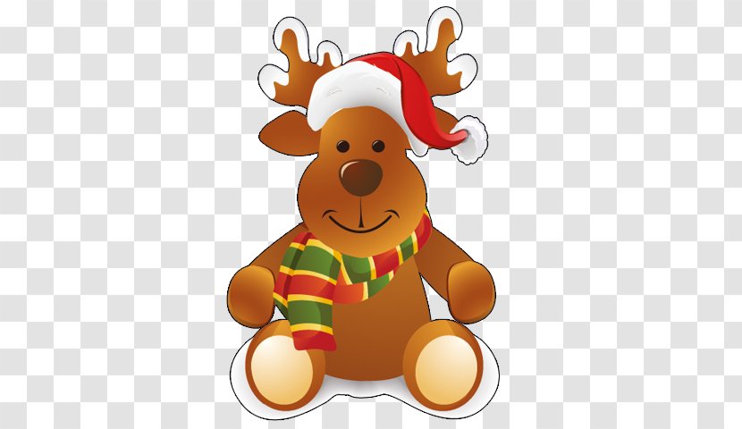 Santa Claus Christmas Graphics Rudolph Day Gift - Decoration - Stuffed Toy Transparent PNG