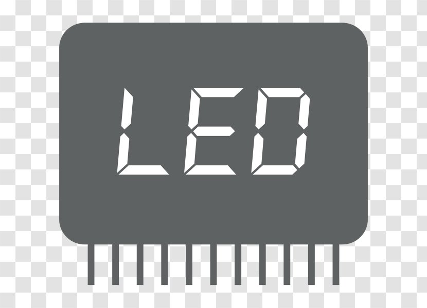 LED Display Alarm Clocks Light-emitting Diode Digital Clock Device - Biomedical Panels Transparent PNG