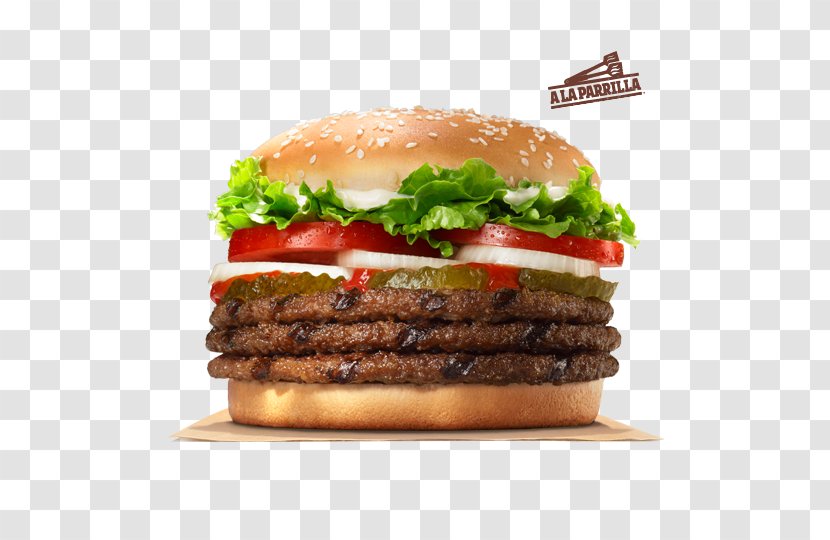 Whopper Hamburger Cheeseburger Big King Chicken Sandwich - Swiss Cheese - Burger Transparent PNG