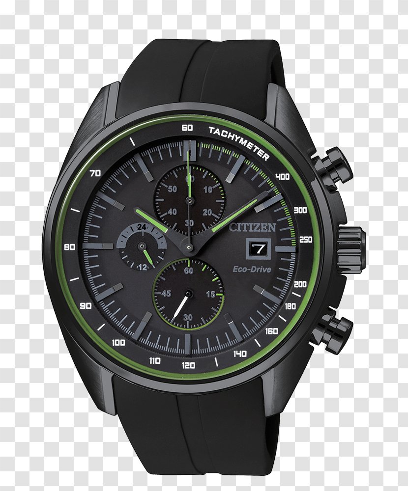 Eco-Drive Solar-powered Watch Citizen Holdings Chronograph - Strap Transparent PNG