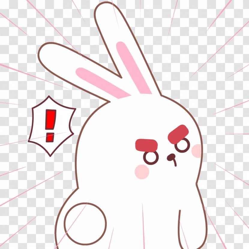 Eye Easter Bunny Illustration Clip Art Ear - Heart - Daily Transparent PNG