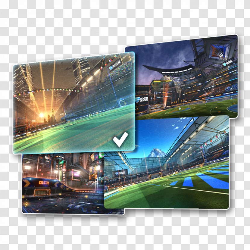 Rocket League Display Device Advertising Desktop Wallpaper Sport - Computer Transparent PNG