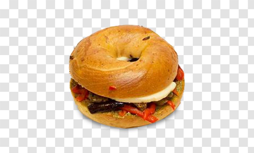 Ben And Bagel's Breakfast Sandwich Hot Dog - Bagel Transparent PNG