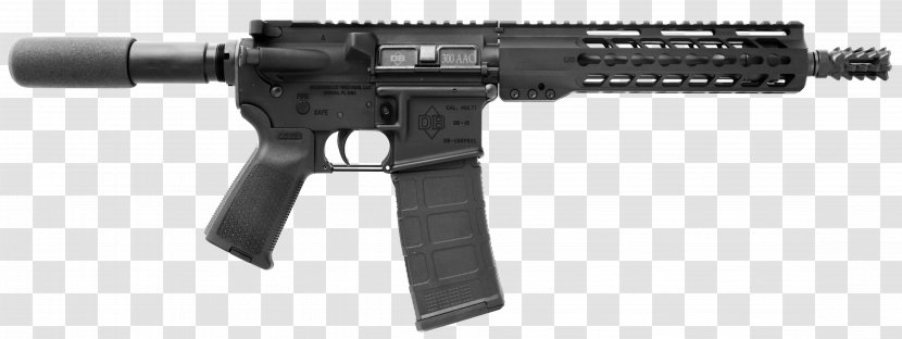 5.56×45mm NATO Semi-automatic Pistol Firearm .300 AAC Blackout - Heart - Weapon Transparent PNG