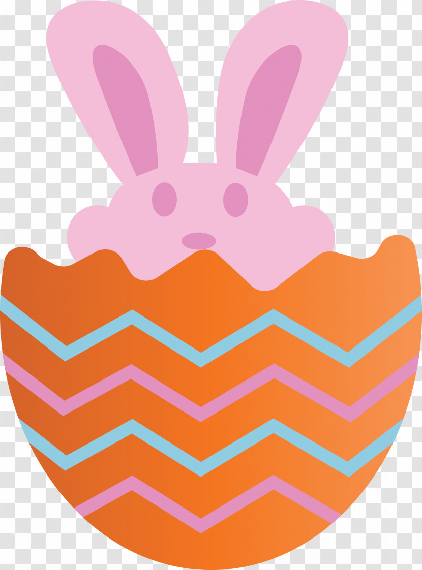 Bunny In Egg Happy Easter Day Transparent PNG