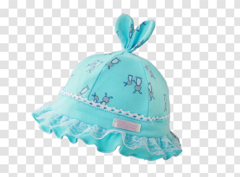 Korean Baby Hat - Product - Turquoise Transparent PNG