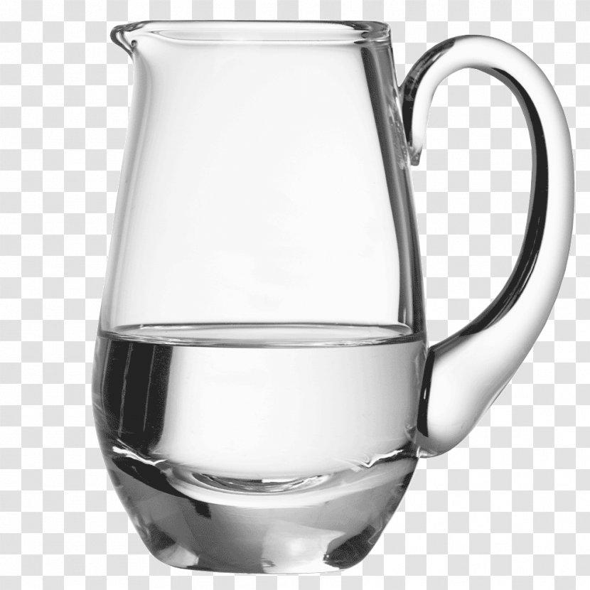 Jug Glass Pitcher Water - Highball Transparent PNG