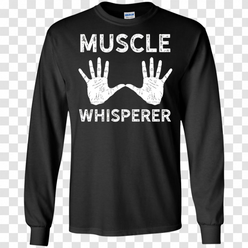 Long-sleeved T-shirt Hoodie - Neck - Massage Physical Therapy Muscle Transparent PNG