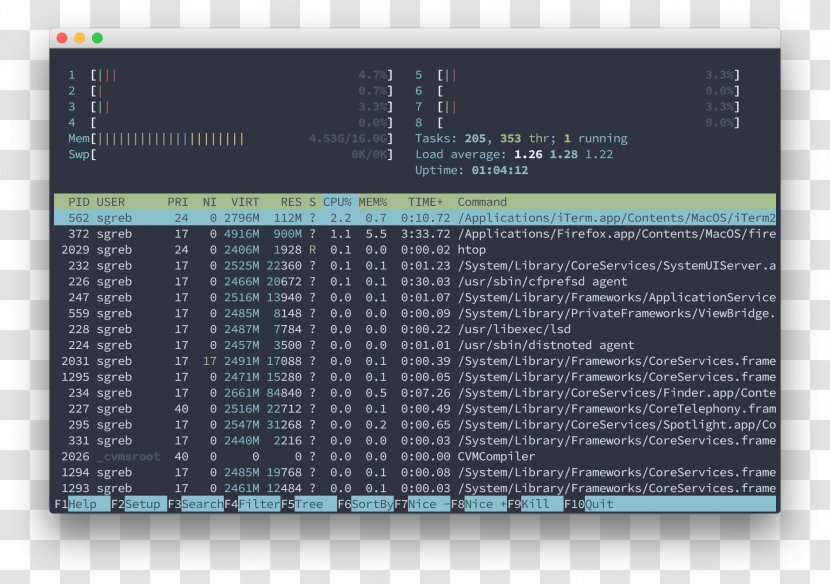Computer Program Terminal Screenshot Font Transparent PNG